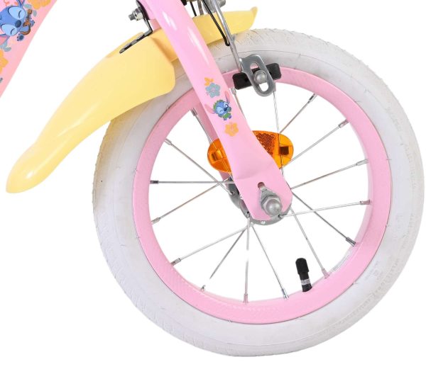 Disney Stitch Kinderfiets – Meisjes – 12 inch – Twee handremmen – Roze