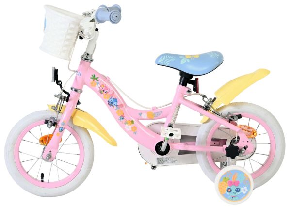 Disney Stitch Kinderfiets – Meisjes – 12 inch – Twee handremmen – Roze