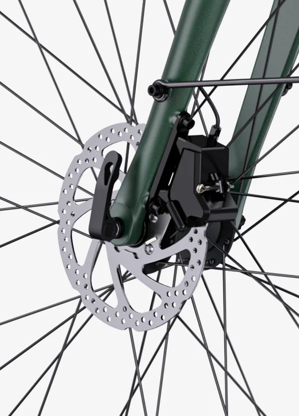 ENGWE Mapfour N1 Air Lage Instap – Hydraulische Schrijfremmen – Groen