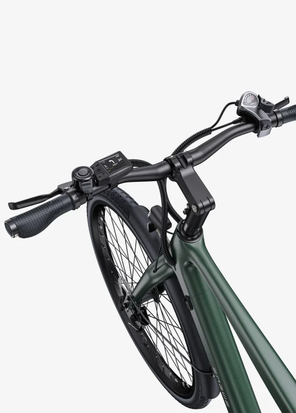 ENGWE Mapfour N1 Air Lage Instap – Hydraulische Schrijfremmen – Groen