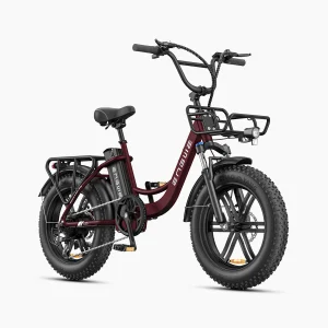 ENGWE L20 Boost E-Bike EU – Bordeauxrood