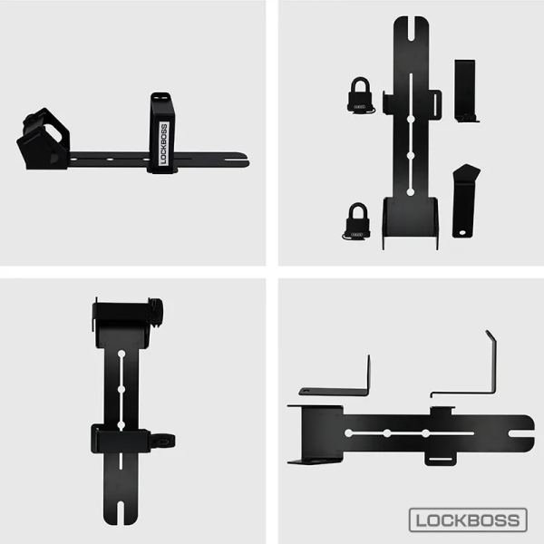 Lockboss L2 Batterijslot Voor Ouxi Fatbike V20 – V20 Pro Fatbike Slot – Zwart