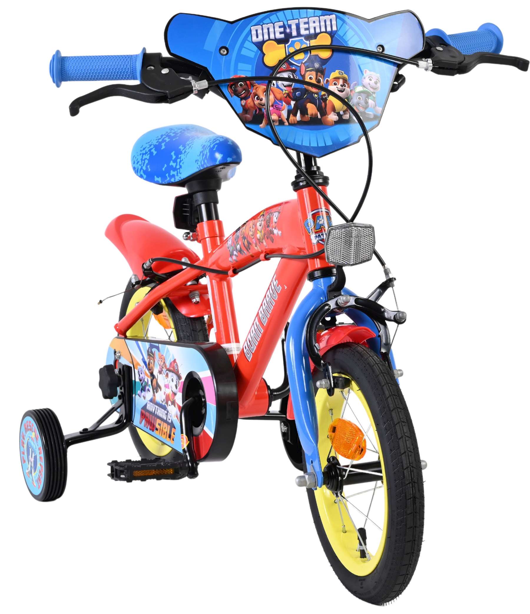 Paw Patrol Kinderfiets – Jongens – 12 inch – Twee handremmen Paw Patrol Kinderfiets – Jongens – 12 inch – Twee handremmen
