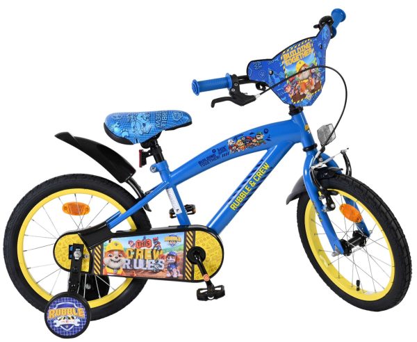 Rubble & Crew Kinderfiets – Jongens – 16 inch – Blauw