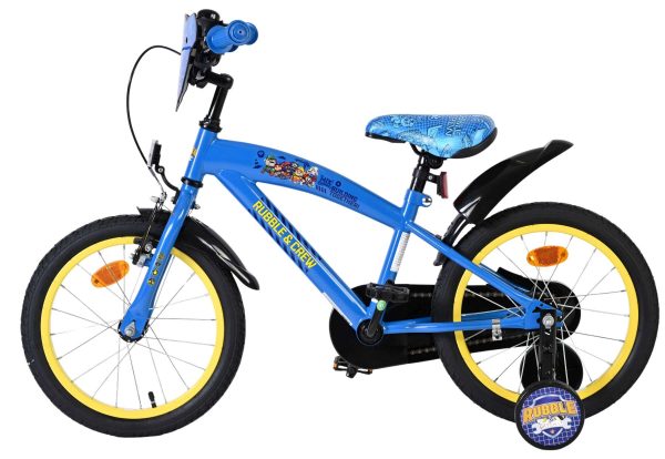 Rubble & Crew Kinderfiets – Jongens – 16 inch – Blauw