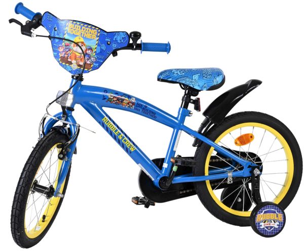 Rubble & Crew Kinderfiets – Jongens – 16 inch – Blauw