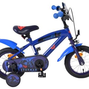 Superman Kinderfiets – Jongens – 12 inch – Blauw