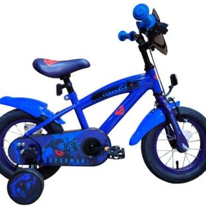 Superman Kinderfiets – Jongens – 12 inch – Blauw
