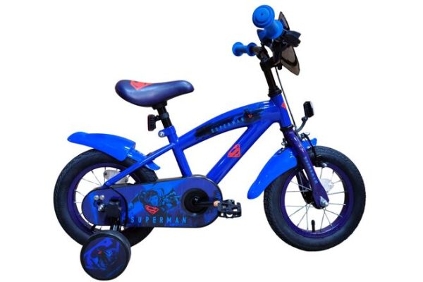 Superman Kinderfiets – Jongens – 12 inch – Blauw