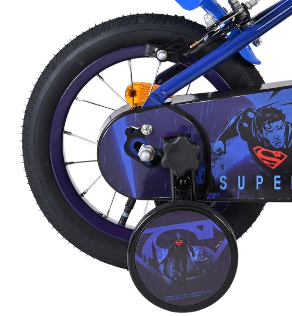 Superman Kinderfiets – Jongens – 12 inch – Blauw – Twee handremmen