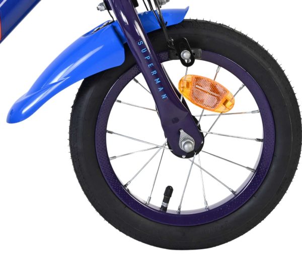 Superman Kinderfiets – Jongens – 12 inch – Blauw – Twee handremmen