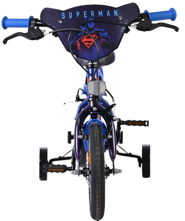 Superman Kinderfiets – Jongens – 12 inch – Blauw – Twee handremmen