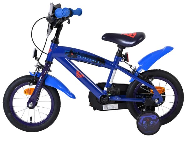 Superman Kinderfiets – Jongens – 12 inch – Blauw – Twee handremmen