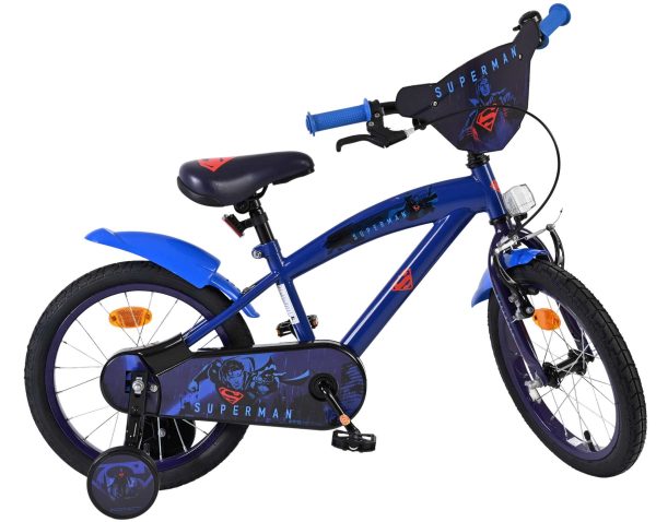 Superman Kinderfiets – Jongens – 16 inch – Blauw