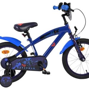 Superman Kinderfiets – Jongens – 16 inch – Blauw