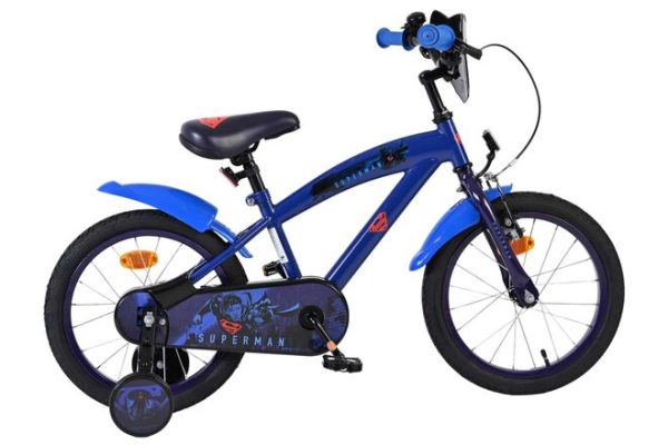 Superman Kinderfiets – Jongens – 16 inch – Blauw