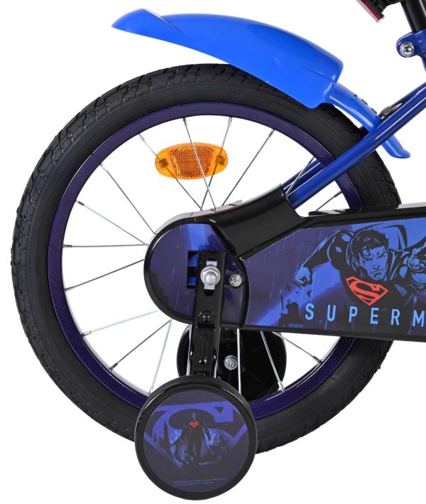 Superman Kinderfiets – Jongens – 16 inch – Blauw