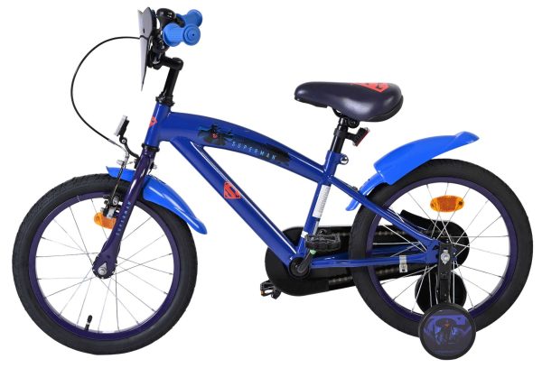 Superman Kinderfiets – Jongens – 16 inch – Blauw