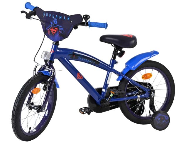 Superman Kinderfiets – Jongens – 16 inch – Blauw