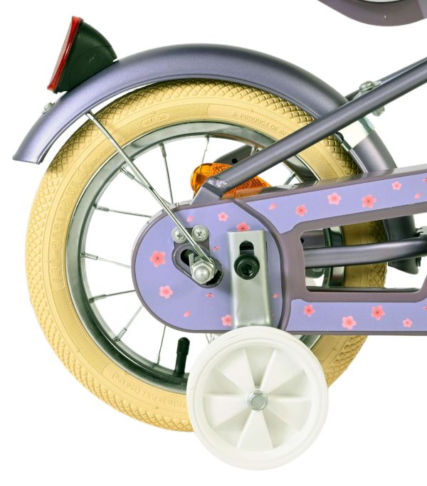 Volare Blossom Kinderfiets – Meisjes – 12 inch – Paars