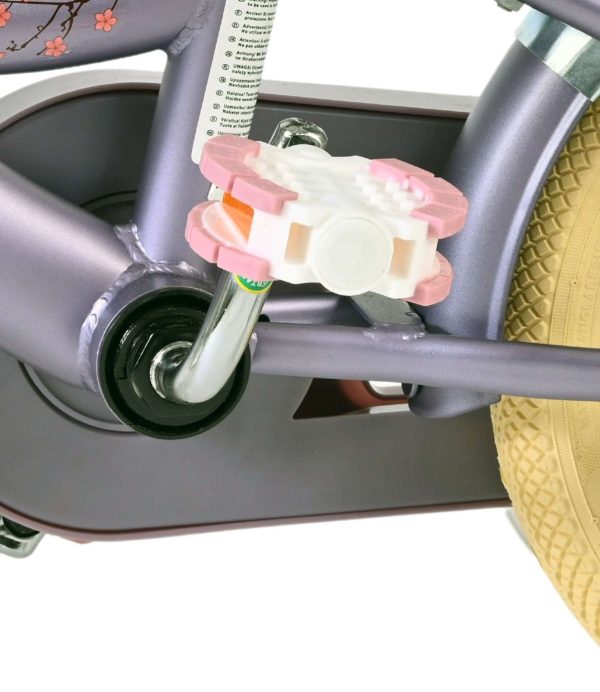 Volare Blossom Kinderfiets – Meisjes – 12 inch – Paars