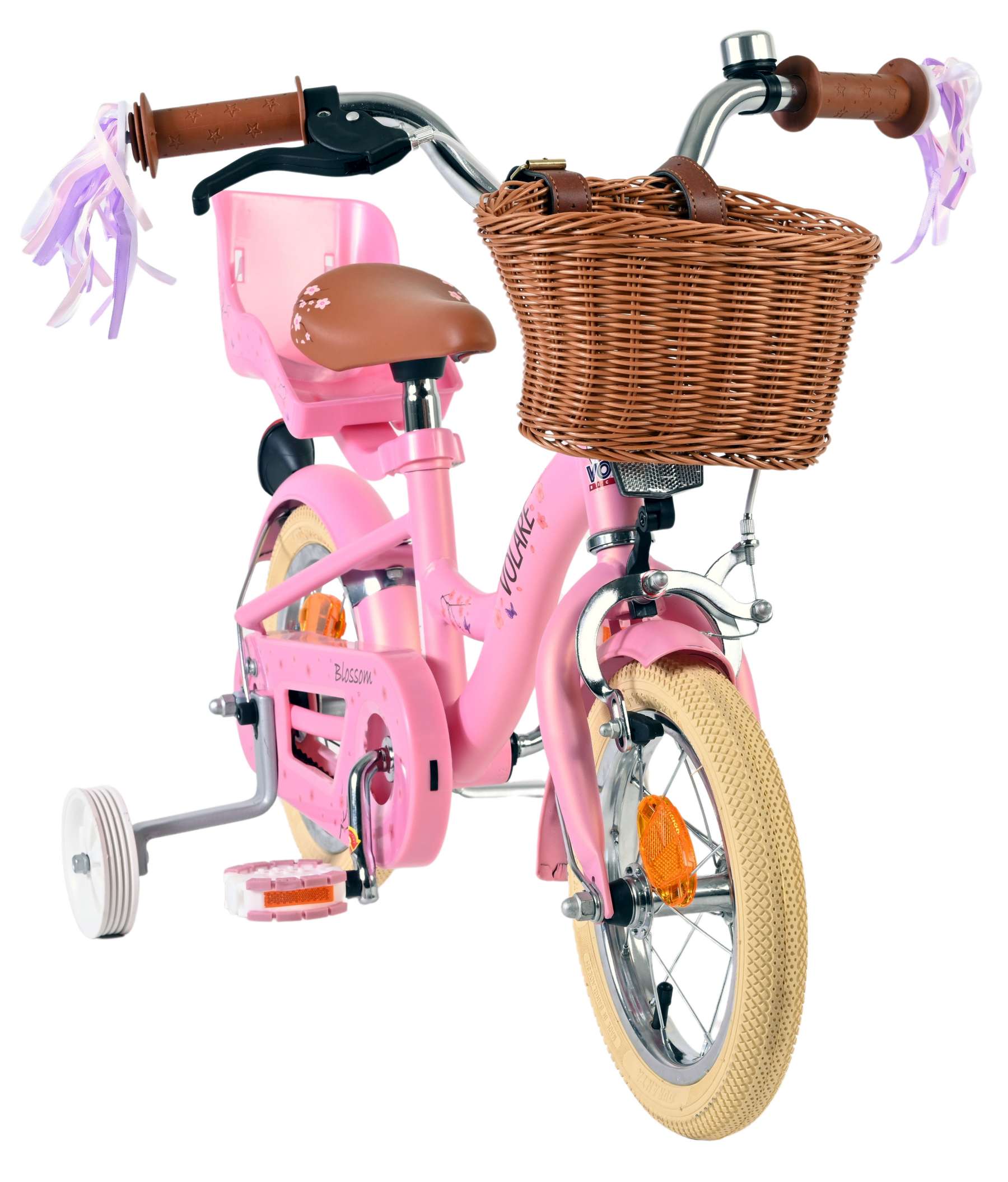 Volare Blossom Kinderfiets – Meisjes – 12 inch – Roze Volare Blossom Kinderfiets – Meisjes – 12 inch – Roze