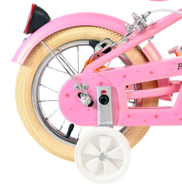 Volare Blossom Kinderfiets – Meisjes – 12 inch – Roze – Twee handremmen