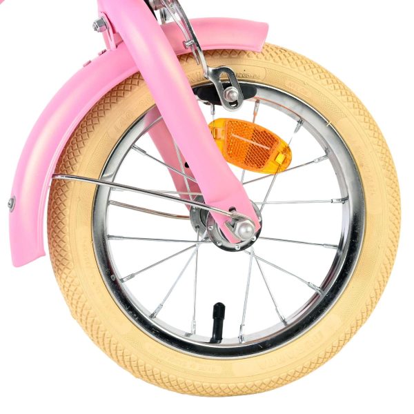 Volare Blossom Kinderfiets – Meisjes – 12 inch – Roze – Twee handremmen