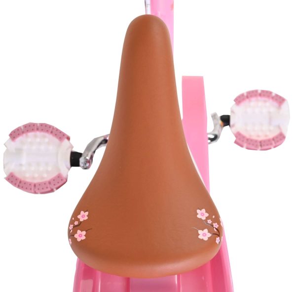Volare Blossom Kinderfiets – Meisjes – 12 inch – Roze – Twee handremmen