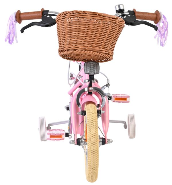 Volare Blossom Kinderfiets – Meisjes – 12 inch – Roze – Twee handremmen