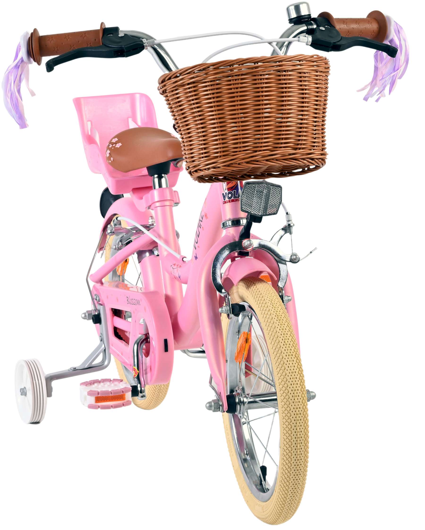 Volare Blossom Kinderfiets – Meisjes – 14 inch – Roze – Twee Handremmen Volare Blossom Kinderfiets – Meisjes – 14 inch – Roze – Twee Handremmen