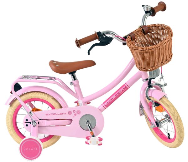 Volare Excellent Kinderfiets – Meisjes – 12 inch – Roze