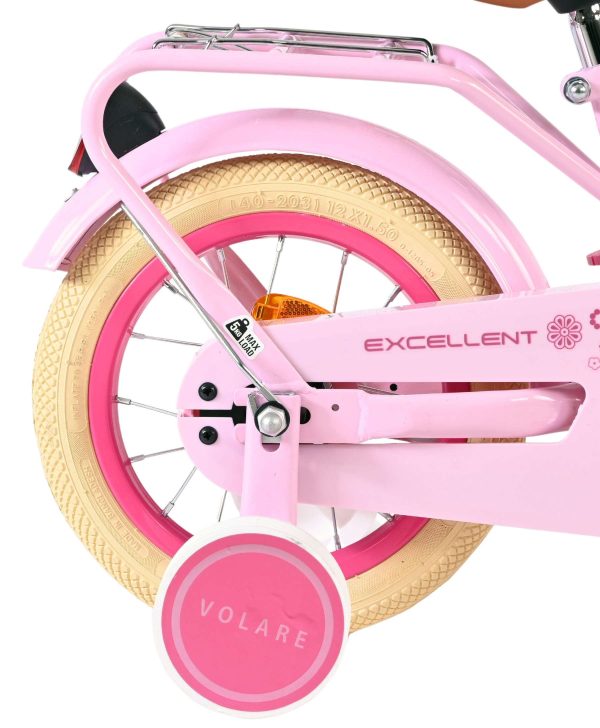 Volare Excellent Kinderfiets – Meisjes – 12 inch – Roze