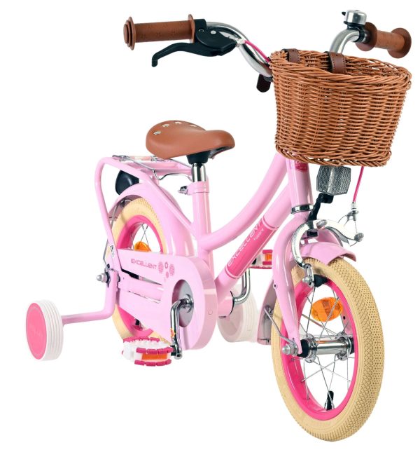 Volare Excellent Kinderfiets – Meisjes – 12 inch – Roze