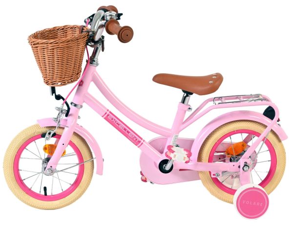 Volare Excellent Kinderfiets – Meisjes – 12 inch – Roze