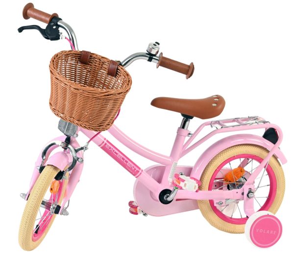 Volare Excellent Kinderfiets – Meisjes – 12 inch – Roze