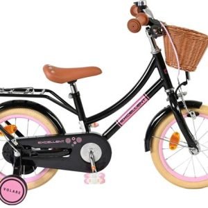 Volare Excellent Kinderfiets – Meisjes – 14 inch – Zwart
