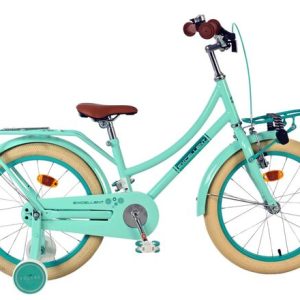 Volare Excellent Kinderfiets – Meisjes – 18 inch – Groen – 95% afgemonteerd