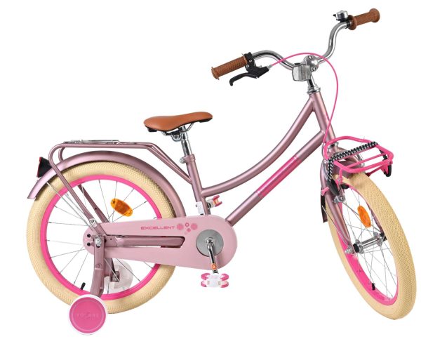 Volare Excellent Kinderfiets – Meisjes – 18 inch – Mat Roze