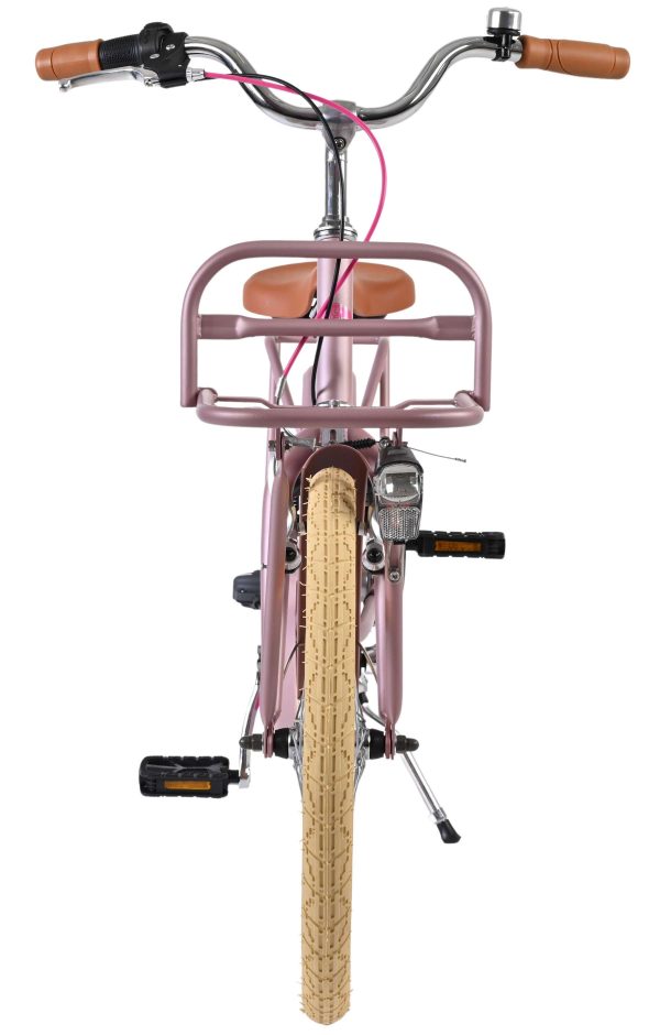 Volare Excellent Kinderfiets – Meisjes – 20 inch – Mat Roze – 3 versnellingen