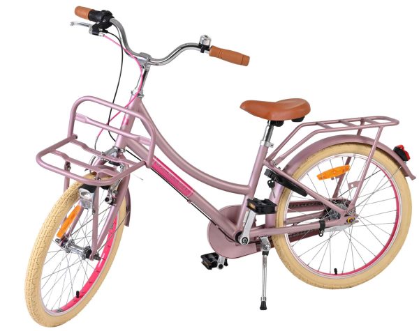 Volare Excellent Kinderfiets – Meisjes – 20 inch – Mat Roze – 3 versnellingen