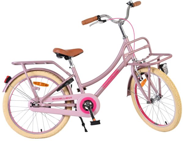 Volare Excellent Kinderfiets – Meisjes – 20 inch – Matt Roze