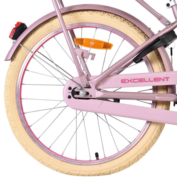 Volare Excellent Kinderfiets – Meisjes – 20 inch – Matt Roze