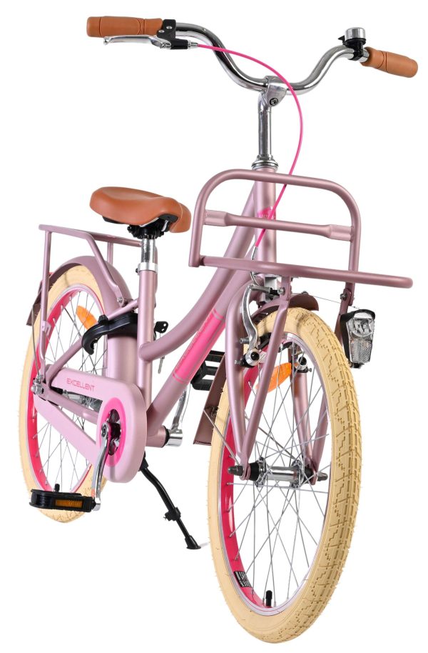 Volare Excellent Kinderfiets – Meisjes – 20 inch – Matt Roze