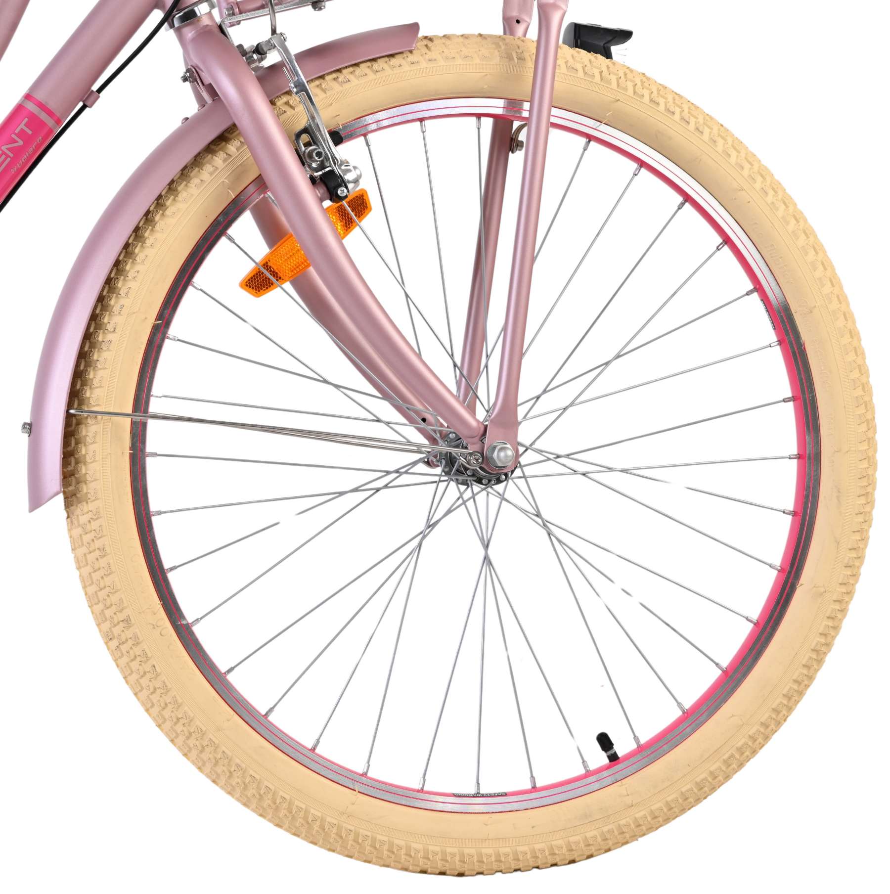 Volare Excellent Kinderfiets – Meisjes – 24 inch – Mat Roze – 3 Versnellingen