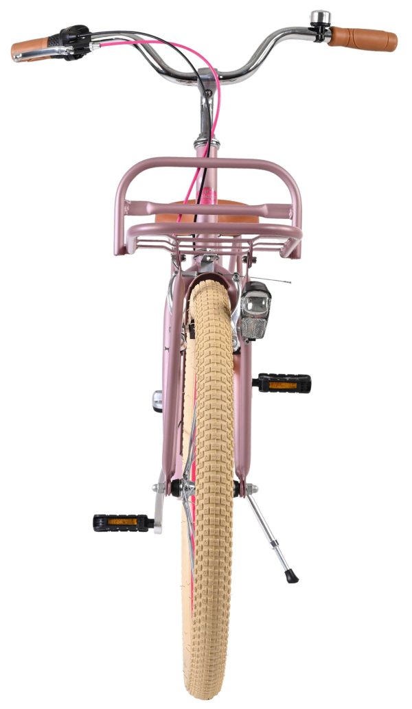 Volare Excellent Kinderfiets – Meisjes – 24 inch – Mat Roze – 3 Versnellingen