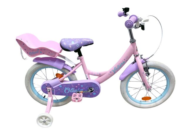 Volare Olivia Kinderfiets – Meisjes – 16 inch – Roze Volare Olivia Kinderfiets – Meisjes – 16 inch – Roze