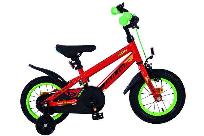 Volare Rocky Kinderfiets – Jongens – 12 inch – Rood Volare Rocky Kinderfiets – Jongens – 12 inch – Rood