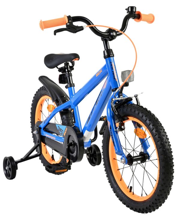 Volare Rocky Kinderfiets – Jongens – 16 inch – Blauw