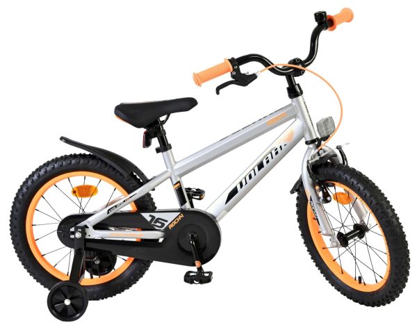 Volare Rocky Kinderfiets – Jongens – 16 inch – Grijs